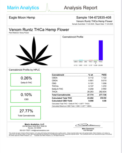 Venom Runtz (Indoor) (H)