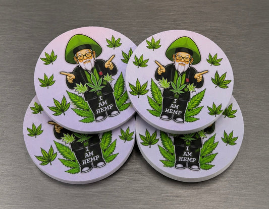 IAH Premium Coaster Set(4 Pack)