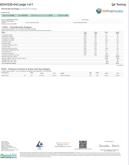 THCa Flower 28.5% | Gumbo AAA Indoor | Hybrid