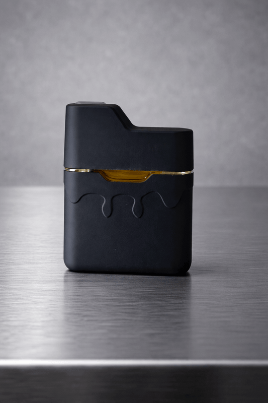 I Am Hemp Inc 2g 87.6% THCa distillate disposable vape showing sleek design and clear labeling for easy use