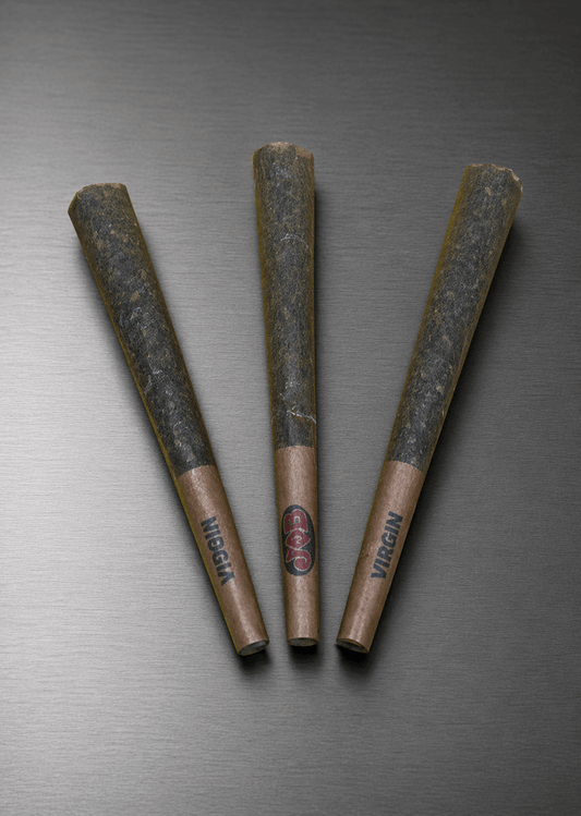 Exotic THCa pre-roll flower from I Am Hemp Inc, 1 gram, showcasing a tightly rolled hemp flower pre-roll.
